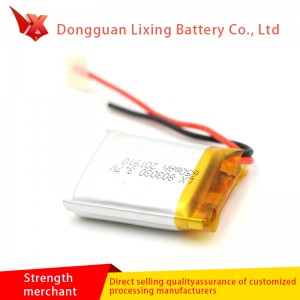 ผู้ผลิตอุปกรณ์ 803030-650mah 3.7V แบตเตอรี่ลิเธียมบางเฉียบแบตเตอรี่พิเศษสำหรับ Walkman และผลิตภัณฑ์สำหรับผู้ใหญ่